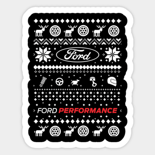 FORD PERFORMANCE HOLIDAY Sticker